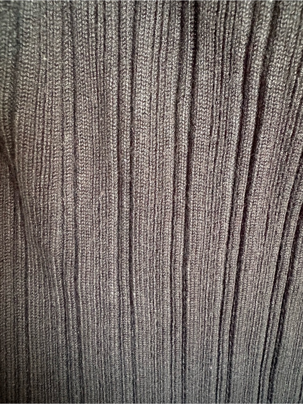 Abercrombie & Fitch Black Ribbed Strap Mini Dress - Picture 4 of 4
